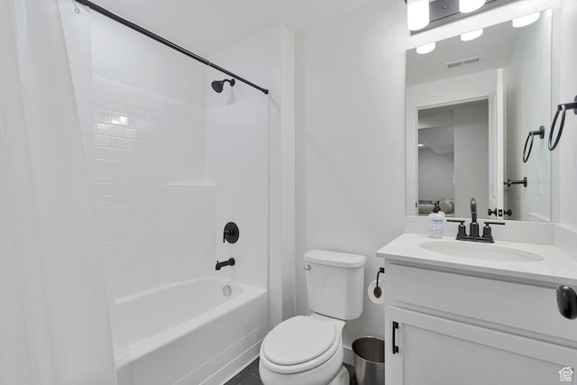 6427 W Arranmore Dr, South Jordan, UT 84009 - bathroom featuring shower / tub combo with curtain and vanity