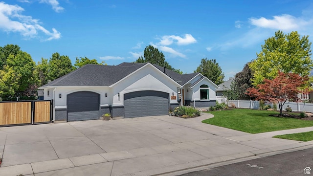 2038 W 8970 S, West Jordan, UT 84088 - ranch-style home featuring stucco siding, a garage, and driveway