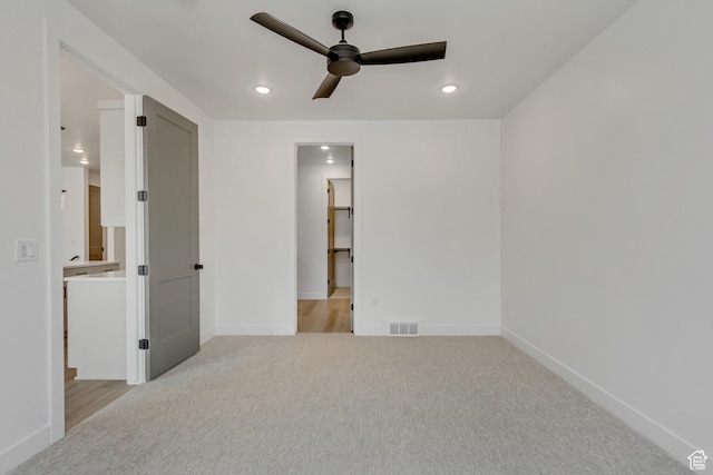 1274 N 1475 E Unit 37, Payson, UT 84651 - unfurnished bedroom featuring carpet flooring, recessed lighting, and a ceiling fan