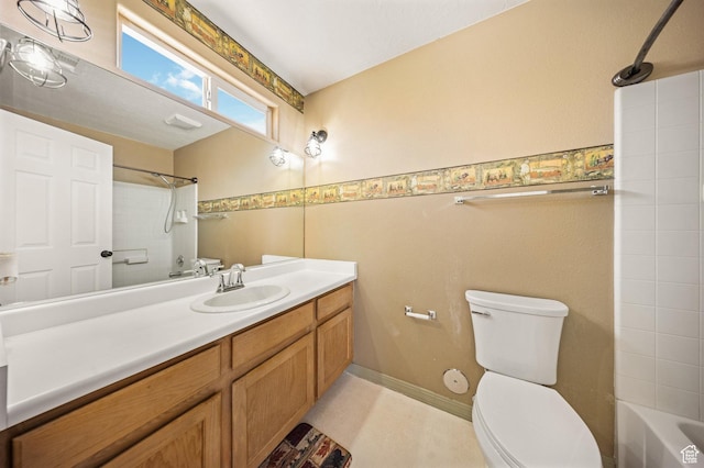 5317 N 2700 W, Cedar City, UT 84721 - bathroom featuring vanity and bathtub / shower combination