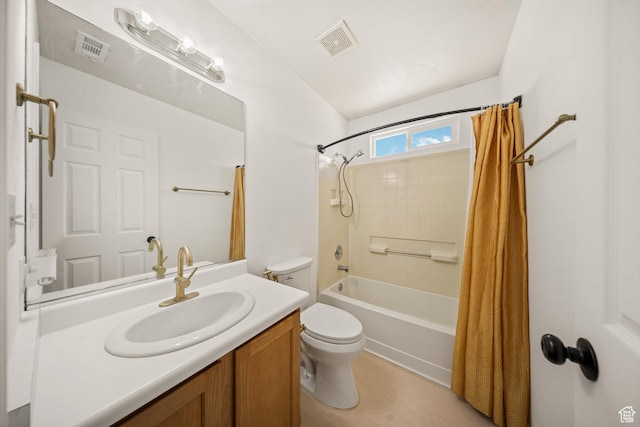 5317 N 2700 W, Cedar City, UT 84721 - bathroom with vanity and shower / bathtub combination with curtain