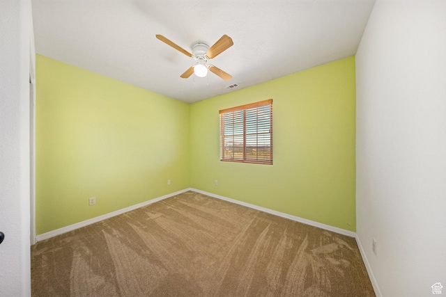 5317 N 2700 W, Cedar City, UT 84721 - spare room featuring carpet floors and ceiling fan