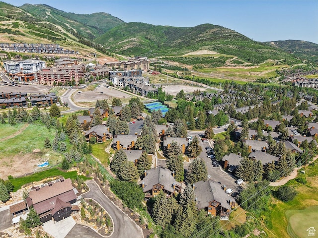 2025 Canyons Resort Dr Unit I1, Park City, UT 84098 - aerial view of property's location with mountains