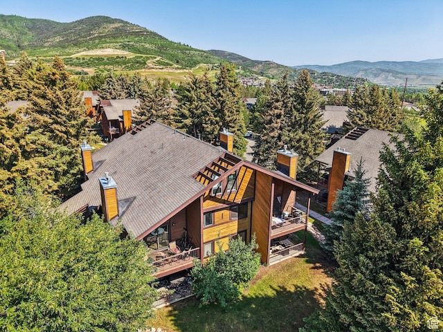 2025 Canyons Resort Dr Unit I1, Park City, UT 84098 - view from above of property featuring mountains