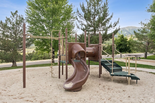 1729 Fox Bay Dr Unit J104, Heber City, UT 84032 - community playground with a mountain view