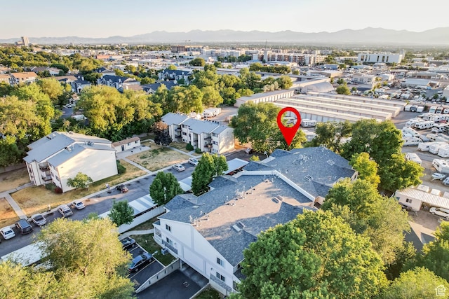 4072 S 300 E Unit 8, Salt Lake City, UT 84107 - aerial view of a mountainous background