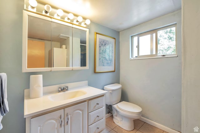 4790 Burch Dr, South Ogden, UT 84403 - bathroom with vanity and tile patterned floors