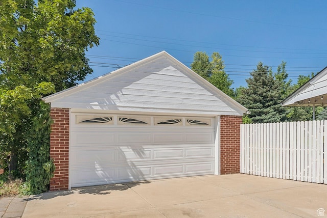 2353 E Logan Cir, Salt Lake City, UT 84108 - view of detached garage