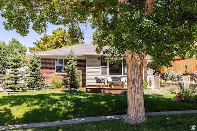 2605 E Simpson Ave, Salt Lake City, UT 84109 - view of front of home featuring brick siding and a shingled roof