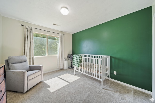 202 S 2035 W, Lehi, UT 84043 - carpeted bedroom with baseboards and a crib