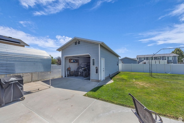 3820 Foxglen Dr, Roy, UT 84067 - view of detached garage