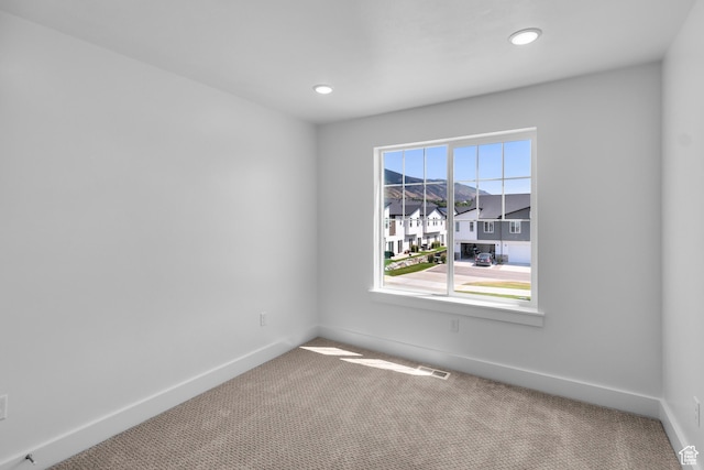 201 E 580 N, Providence, UT 84332 - empty room featuring carpet floors and recessed lighting