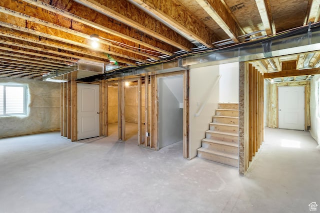 201 E 580 N, Providence, UT 84332 - below grade area with stairs