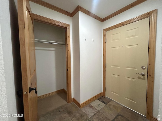 1729 Fox Bay Dr Unit J201, Heber City, UT 84032 - entryway with crown molding and baseboards