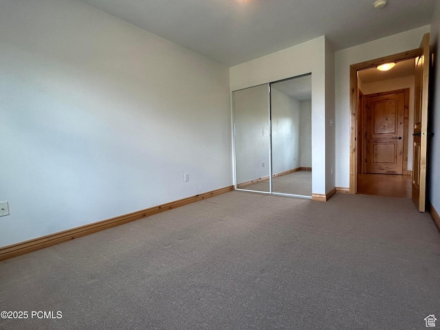 1729 Fox Bay Dr Unit J201, Heber City, UT 84032 - unfurnished bedroom with carpet floors and a closet
