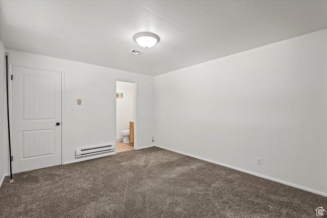 5430 S 850 E, South Ogden, UT 84405 - empty room featuring a baseboard heating unit and carpet flooring