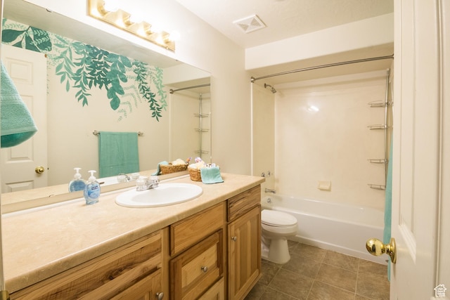 373 S 3240 W, Vernal, UT 84078 - bathroom with vanity, shower / bath combination, and tile patterned floors