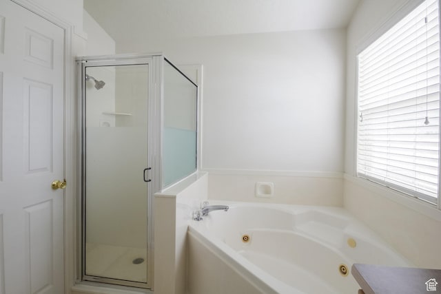 373 S 3240 W, Vernal, UT 84078 - bathroom with a shower stall, healthy amount of natural light, and a whirlpool tub