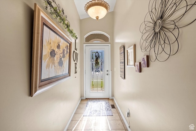 2265 N 515 E, North Ogden, UT 84414 - doorway featuring baseboards and light tile patterned floors