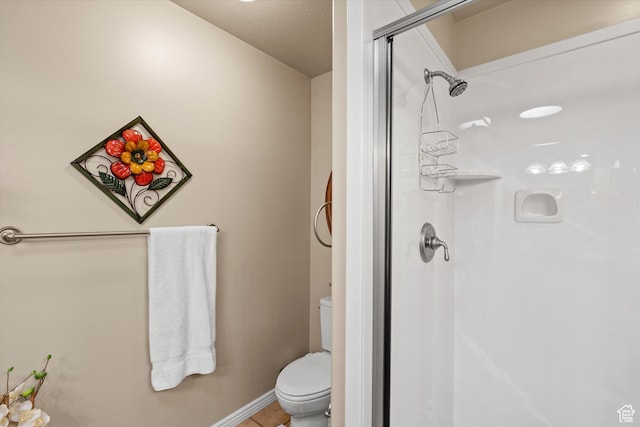 2265 N 515 E, North Ogden, UT 84414 - bathroom featuring a stall shower and toilet