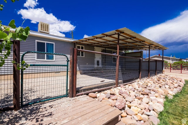 3165 E 5300 S, Vernal, UT 84078 - deck featuring an exterior structure