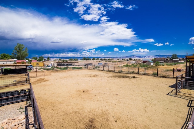 3165 E 5300 S, Vernal, UT 84078 - view of yard featuring a view of rural / pastoral area and an exterior structure
