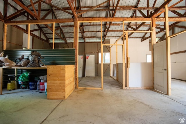 129 N 100 E, Ephraim, UT 84627 - miscellaneous room with unfinished concrete floors