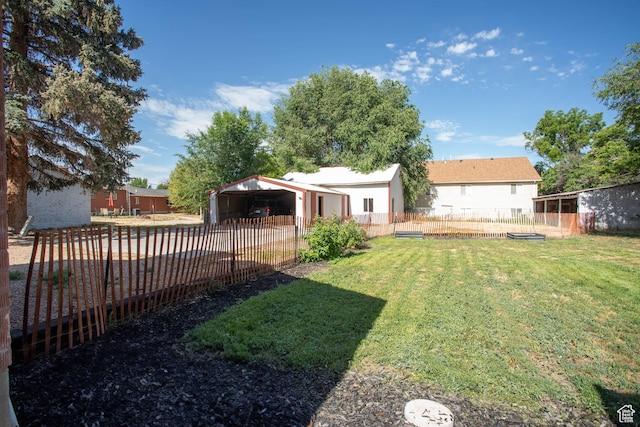 129 N 100 E, Ephraim, UT 84627 - view of yard featuring an outbuilding