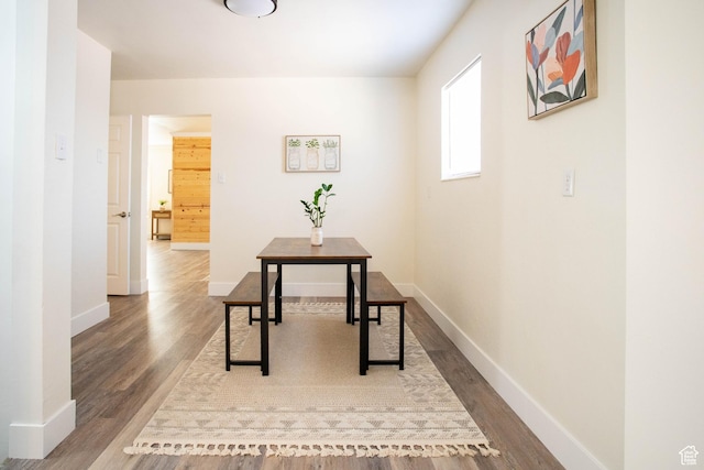 129 N 100 E, Ephraim, UT 84627 - corridor with dark wood-style flooring and baseboards