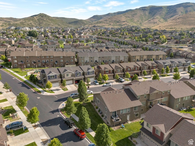 5198 W Courtly Ln, Herriman, UT 84096 - view of property location with nearby suburban area and a mountainous background