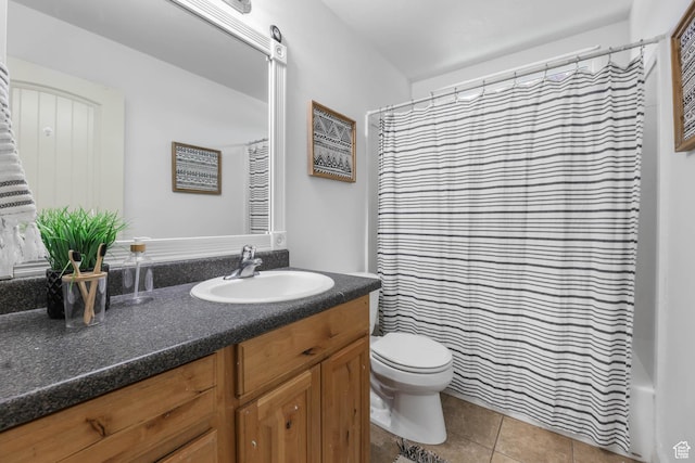 6228 S Waller Ln, West Jordan, UT 84081 - full bath with vanity and tile patterned floors