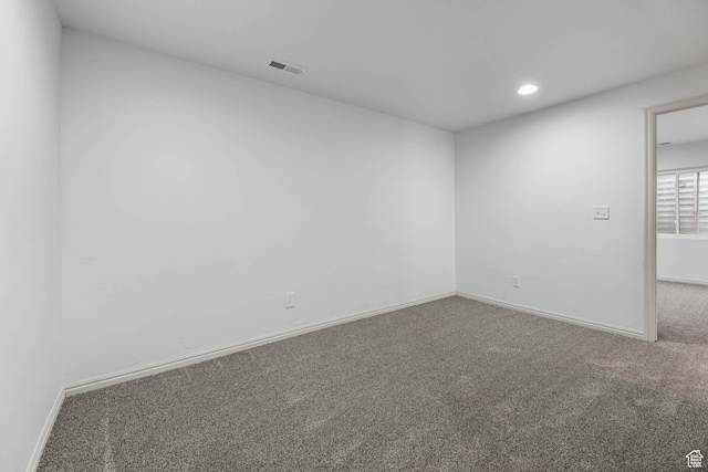 6228 S Waller Ln, West Jordan, UT 84081 - spare room featuring carpet and recessed lighting
