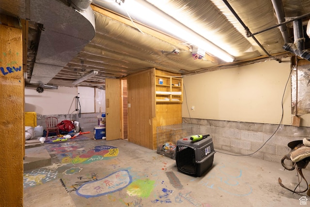 1663 W 2500 N, Vernal, UT 84078 - view of unfinished basement