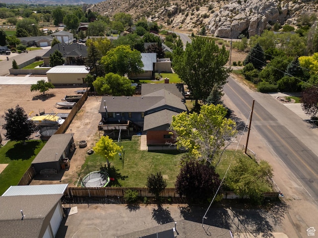 1663 W 2500 N, Vernal, UT 84078 - aerial perspective of suburban area with a mountainous background
