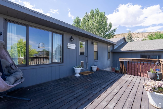 1663 W 2500 N, Vernal, UT 84078 - view of deck