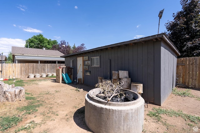 1663 W 2500 N, Vernal, UT 84078 - rear view of house featuring an outdoor structure