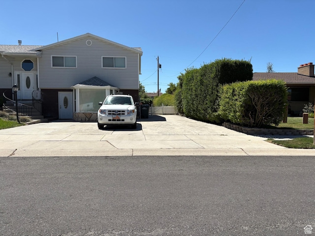 4208 S 4205 W, West Valley City, UT 84120 - view of front of home with concrete driveway