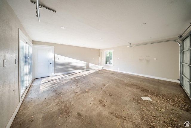 252 E 1000 N, Logan, UT 84321 - garage with baseboards
