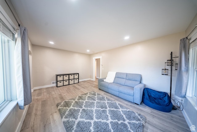 252 E 1000 N, Logan, UT 84321 - sitting room with wood finished floors and recessed lighting
