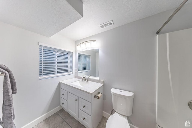 788 E 8230 S, Sandy, UT 84094 - bathroom with vanity, a textured ceiling, and tile patterned floors