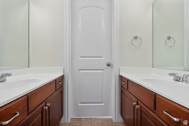 889 S Sego Lily Way, Mapleton, UT 84664 - bathroom featuring vanity and tile patterned floors