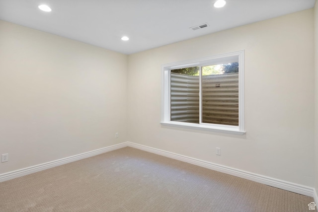 889 S Sego Lily Way, Mapleton, UT 84664 - carpeted spare room featuring baseboards and recessed lighting