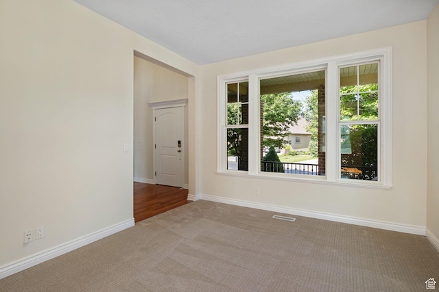 889 S Sego Lily Way, Mapleton, UT 84664 - spare room featuring carpet and baseboards