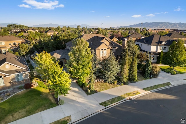292 E Clubview Ln, Lehi, UT 84043 - aerial view of residential area with a mountainous background