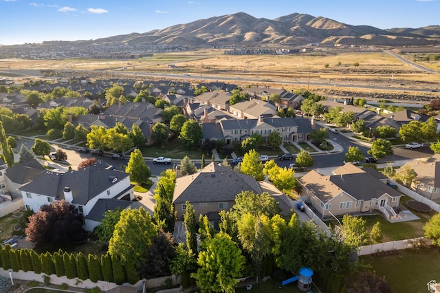 292 E Clubview Ln, Lehi, UT 84043 - aerial view of residential area featuring a mountainous background