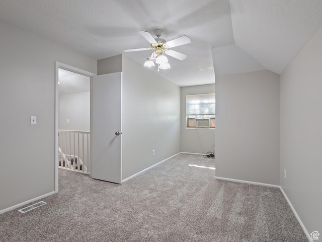 4525 S Taylor Ave E, Ogden, UT 84403 - unfurnished room with carpet floors, ceiling fan, and a textured ceiling