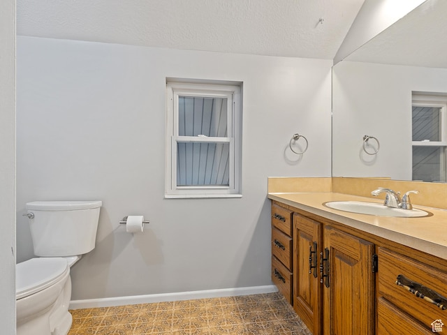 4525 S Taylor Ave E, Ogden, UT 84403 - bathroom with vanity and a textured ceiling