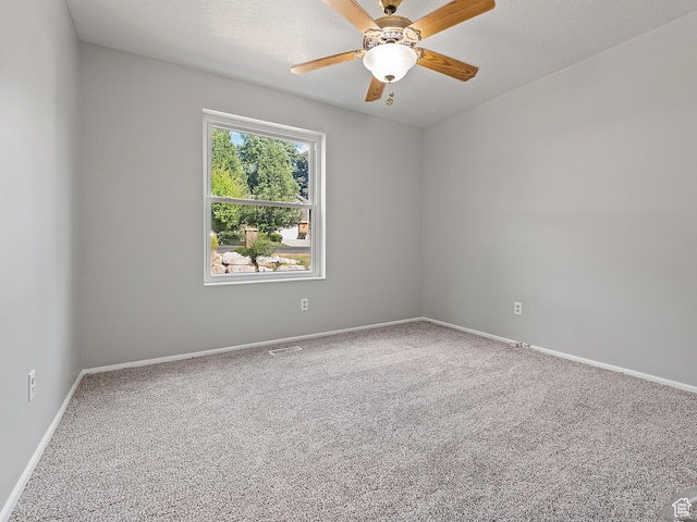 4525 S Taylor Ave E, Ogden, UT 84403 - unfurnished room with carpet and ceiling fan