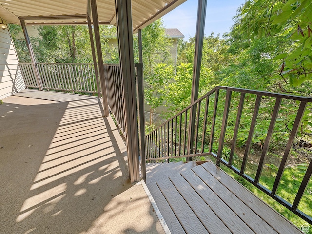 4525 S Taylor Ave E, Ogden, UT 84403 - wooden deck with stairway