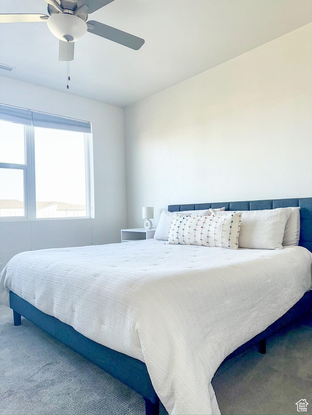 457 S Wood Stream Rd, American Fork, UT 84003 - carpeted bedroom with ceiling fan